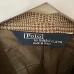 Ralph Lauren Vintage 90s Polo Plaid Blazer Jacket Men's 42R Old Money Equestrian Photo 2