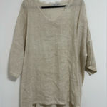 Tempo Paris  Natural Linen Tunic Photo 0