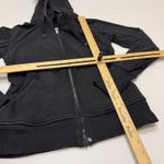 Athleta Hoodie Womens X Small Full Zip Black Triumph Athletic Jacket Photo 8