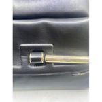 Jimmy Choo  Justine Handbag Black Leather Shoulder Bag Photo 7
