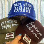 Whiskey fever Zach Bryan inspired trucker hat Green Photo 2