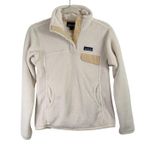 Patagonia Re-Tool Snap-T Pullover Cream Outdoor Gorpcore Travel Womens Small Photo 0