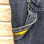 Dr. Seuss Women’s  Brand Cat‎ in the Hat denim jean shorts overalls sz L Photo 7