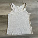 Universal Threads Universal Thread Ribbed Tank Top Small Marled Grey Cotton Stretch Photo 7