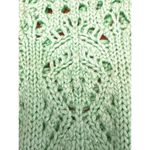 Aeropostale Vintage Lime Green 3/4 Sleeve 100% Acrylic Knitted Sweater Size SP Photo 9