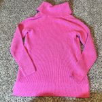 Talbots Pink Textured Turtleneck Sweater Women's XS Speckled Knit Photo 5