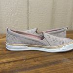 Adrienne Vittadini  Women Gray Perforated Slip On Espadrille Sneakers Size 9.5 Photo 4
