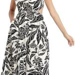 Who What Wear sleeveless waist cutout maxi floral print dress Photo 6