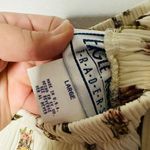 Vintage Eagle River Traders 90s White Pink Floral Full Matching Belt Skirt Large Photo 8