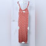 Billabong  Women’s Sunset Orange Big Love Tied Polka Dot Dress Photo 7