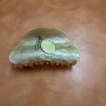 Frasier Sterling  Lemon Design Hair Claw Clip Photo 1