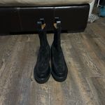 Rag and Bone  Sloane Chelsea boots in black suede and leather wedge Size 39.5 (8.5) Photo 3