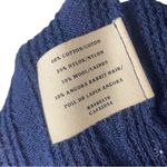 Anthropologie Sparrow SZ S navy blue textured, long sweater dress Photo 4