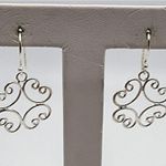 International Bullion Brokers Sterling Silver Dangling Earrings Photo 0