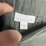 J. Jill linen Blend linen stretch cropped pull on pants‎ olive green size medium Photo 2