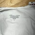 Lovers + Friends  Rae Knit Metallic One Piece swimsuit size large NWOTS Photo 5