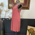 Chalet Soft Bamboo Stripe Asymmetrical Tank Dress Made in USA Photo 3