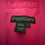 Ralph Lauren Lauren  Jeans Company Pink Denim Jacket Colorful LRL Women’s Large Photo 1
