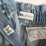 ZARA High Waisted Denim Shorts Photo 5