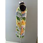 Jams World  Dress Womens Large White Flora Grande Hawaiian Beach Hibiscus Photo 2