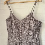 Gap dress leopard Animal Print Smocked heart shaped 16 tall like new Photo 1
