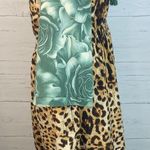 Kaftan dress leopard print US size L long womens Multi Size L Photo 4