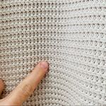 Free People Cold Shoulder Waffle Knit Sweater Cream Sz XS Photo 4