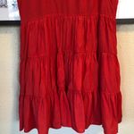 Day+Moon Sleeveless Baby Doll Dress Small Red Photo 8