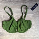 NEW Cuup swimwear bikini set Green Size M Photo 1