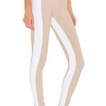 Beach Riot Colorblock Ribbed Athletic Leggings Activewear Gym Workout Neutral XL Photo 0