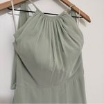 LELA ROSE | Elegant Sage Green Maxi Dress Size 4 Photo 2