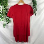 Jacqueline Ferrar  vintage red dress 4P Photo 3
