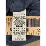 Free People Balloon Long Sleeve Top Women M Tiered Pleated Open Cutout Blue Photo 12