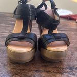 All Saints Stylish Black Leather Platform Sandals size 39 Photo 7