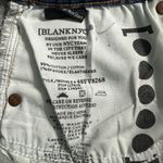 BLANK NYC  The Barrow Jean Shorts Women's 28 Blue Vintage High Rise Raw Hem NWT Photo 5