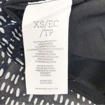 CAbi 5355 Floral Print Short Sleeve Chiffon Peplum Top Blouse Size XS X-Small Photo 9