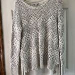 Lucky Brand  Knit Sweater Pullover Geometric Pattern Long Sleeve Top XL Photo 6