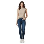 Feel The Piece Oatmeal Sleeveless Turtleneck M/L – Soft Ribbed Tencel Knit Tan Size undefined Photo 13