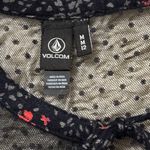 Volcom  Black and Red Floral Sleeveless Top Size M Photo 13