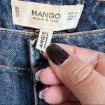 Mango MNG‎  Angie Boyfriend Distressed Denim Jeans Photo 9