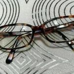 Juicy Couture Adult Eyeglasses Frames Brown Blue Tortoise Gold Photo 1