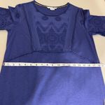 Boden Dress Womens‎ 6R Purple Eyelet Embroidered Shift Short Sleeve Above Knee Size 6 Photo 10
