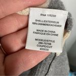 Joie  100% cashmere‎ sweater cardigan gray & cream size medium Photo 2