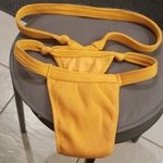 Minimale Animale 💕💕 Knotted Bandit Brief Bikini BOTTOMS Gold Small S Photo 7