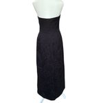 Christian LaCroix Vintage  Black Strapless Midi Dress Photo 5