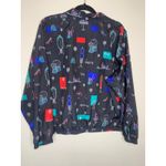 Koret Sport Black Jacket w Fashion Motif Shoes Mannequin Purse Mirror Sz Medium Photo 5