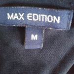 Max edition  M Black Creme Cross Over Dress Photo 3