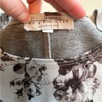 Bryn Walker  Womens Medium Gray Black Floral‎ Hi Low Sleeveless Dress Photo 4