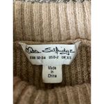 Miss Selfridge  Camel Knit Sweater XS Mock Neck Longline Pullover Photo 5