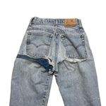 Levi's 90s Vintage Women’s Levi’s Silver Tab straight leg blue jeans Thrashed Size 26 Photo 5